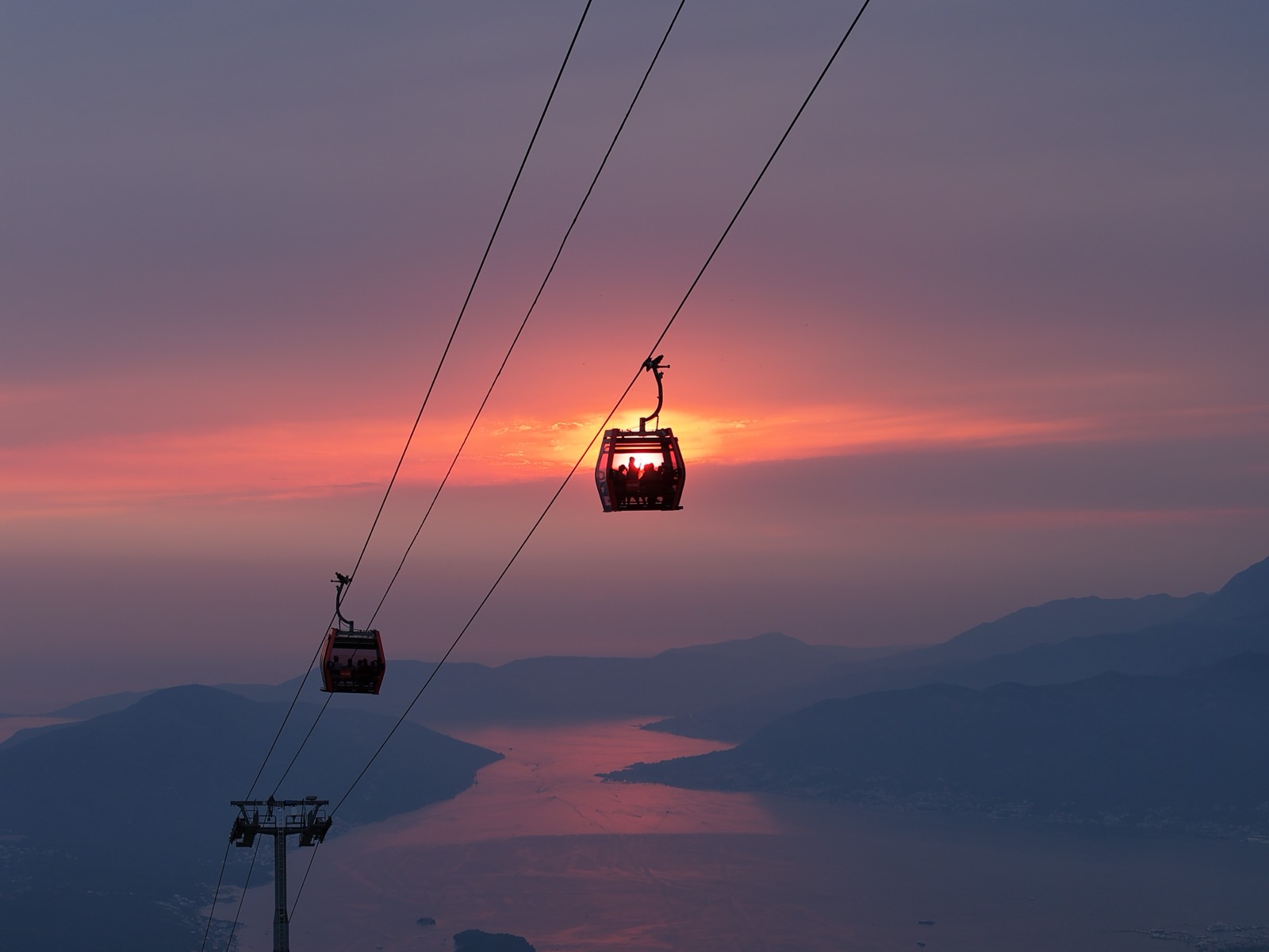 Gondola Ride Through the EU — interview series filmed inside the Kotor cable car